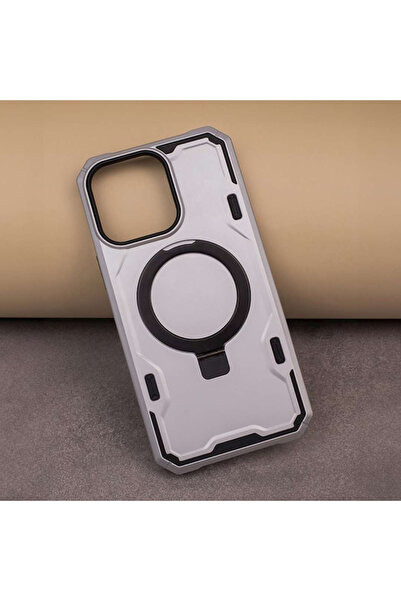 OEM Carcasă Defender Mag Ring pentru iPhone 11 - MagSafe - Argintie