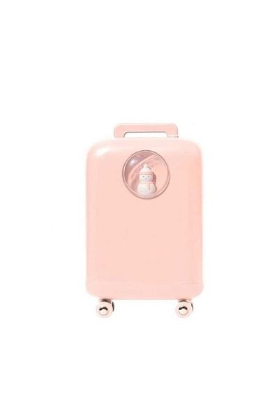 SMARTECH Umidificator de aer, purificator de aer, rezervor de 210 ml, cu iluminare, roz
