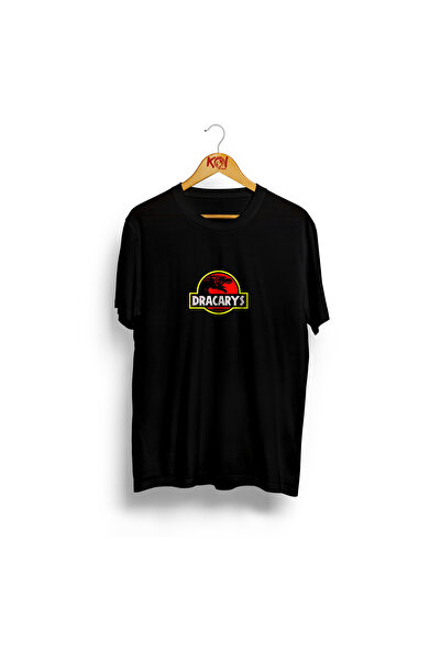 Butik Dracarys print / Muška crna majica / 100% pamuk, vrhunski kvalitet / st...