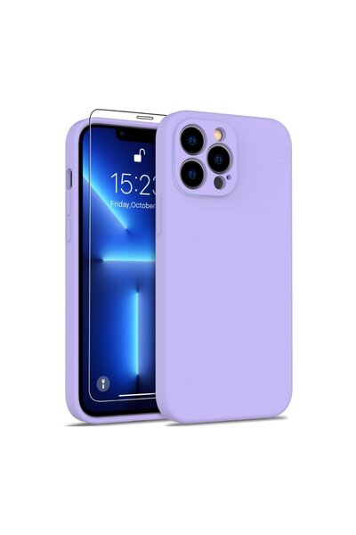 OEM Husă pentru iPhone 13 PRO din silicon cu interior din microfibră și prote...