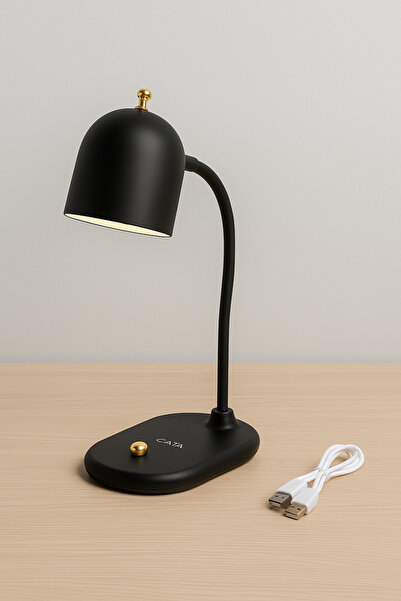 Cata Şarjlı Dokunmatik Masa Lambası - 4000K Doğal Beyaz Işık, Minimal Tasarım