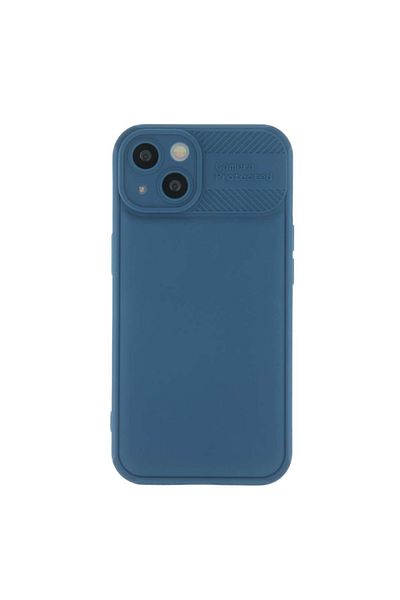 OEM Carcasă tip fagure pentru iPhone 11 cu protecție pentru cameră, albastru închis