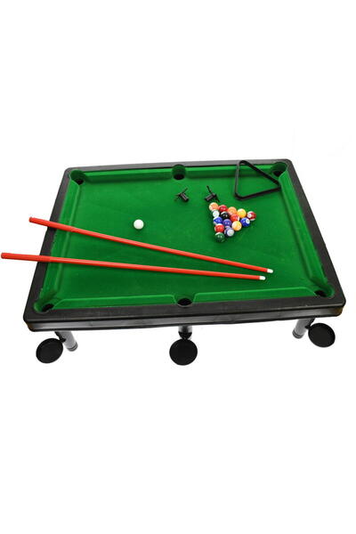 SMARTECH Masa de biliard pentru copii, cu tacuri si bile incluse, 55 x 33 cm