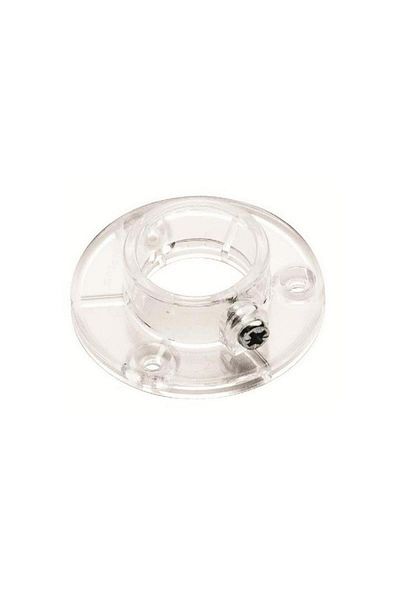 NEZADE STORE Transparent Round Flush Flange