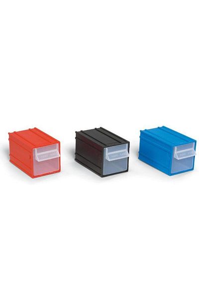 NEZADE STORE Portbag PÇ013 Drawer Blue-Red