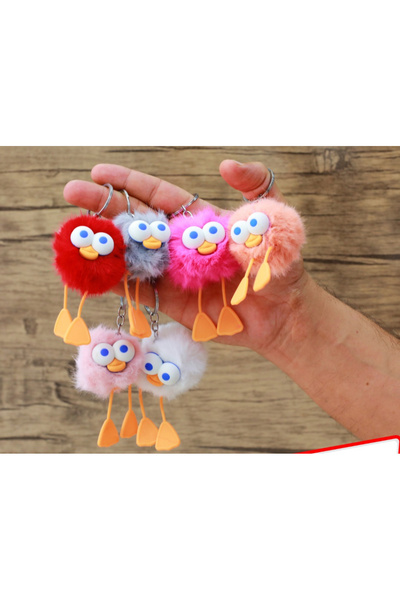 1000 çeşit hediye dünyası Breloc cu pui de pluș