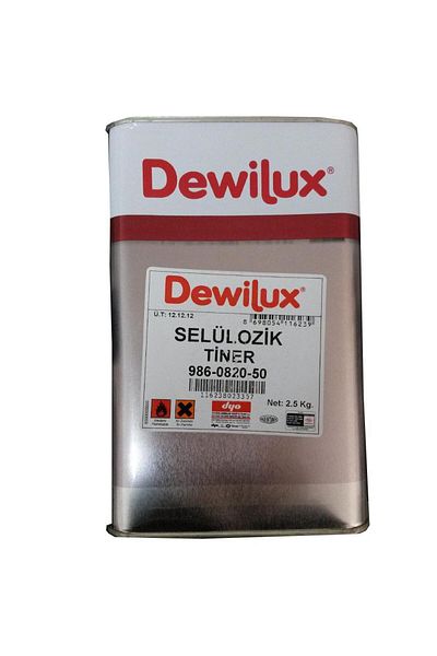 NEZADE STORE Dewilüx Cellulosic Thinner 2.5 kg