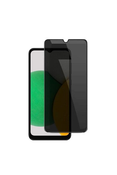 OEM Folie de sticlă confidențială pentru Samsung Galaxy A03 Core - Lipici complet