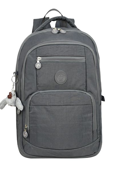 Kingston Hill Crinkle Fabric Lightweight Backpack - Suitable for School/Daily Use, Waterproof, Multi-Compartment