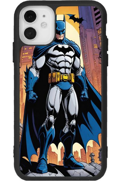 Aksel Kılıf iPhone 12 Compatible Printed, Matte Black Color, Soft Silicone, P...