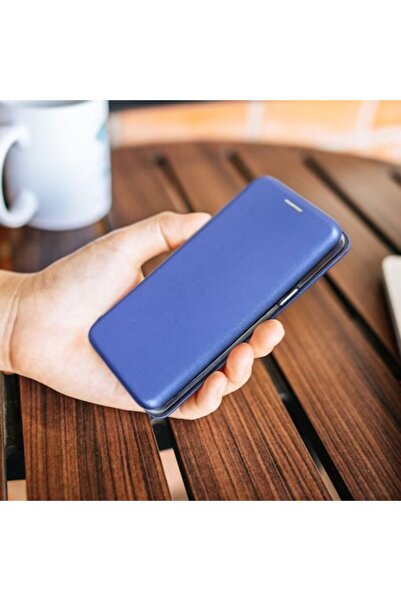 OEM Husă tip carte pentru Motorola G22 cu închidere magnetică - Albastră