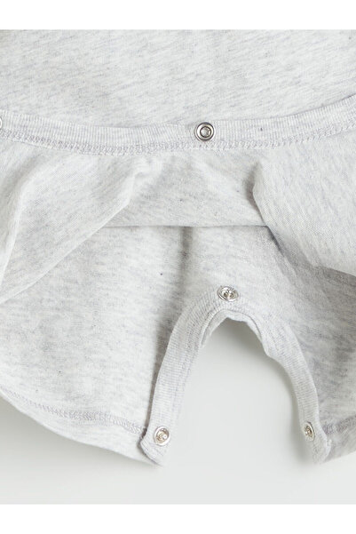 LC Waikiki Baby-Jumpsuit aus gekämmter Baumwolle mit Rundhalsausschnitt, 2er-Pack