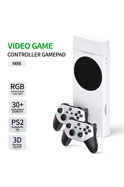 İMEXTECH M88 Retro Video Oyun Konsolu Desteği 4K Dahili 20000 Oyun Oyun Denetleyicisi PS2/PS1/GBA/FC/N64/MAME