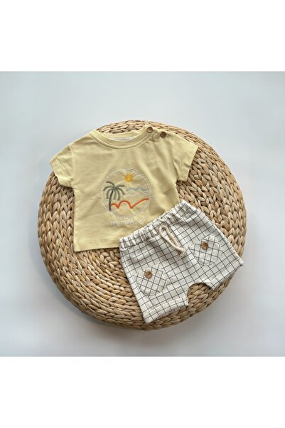 Pufiko Kids Baby Boy Set with Square Shorts