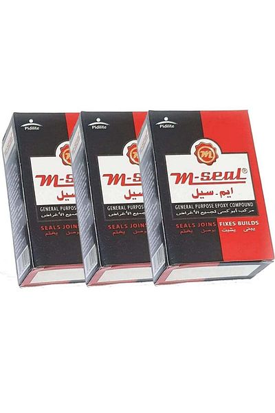 Generic مركب إيبوكسي متعدد الأغراض من بيديلايت إم-سيل، 100 غرام، عبوة من 3 قطع