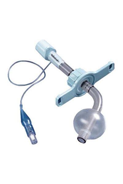 Covidien Shiley Hi-Lo Trakeostomi Kanülü Kaflı Boyu Ayarlanabilir Spiralli 8 No 135-80