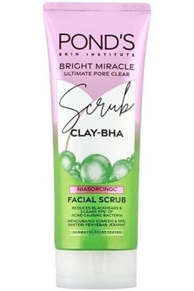 PODOAS POND'S Clear Solution Antibacterial Oil Control Facial Scrub 100gm