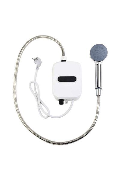 SIKS Duș electric pentru autorulotă RX-021, mini boiler electric instantaneu pentru apă caldă, 3500 W