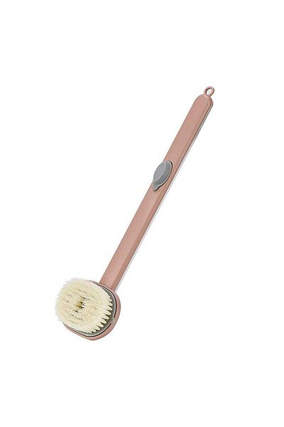 SIKS Bath Brush, Ideal for Back, Soles, Exfoliating Effect, 36x9 cm, Pink