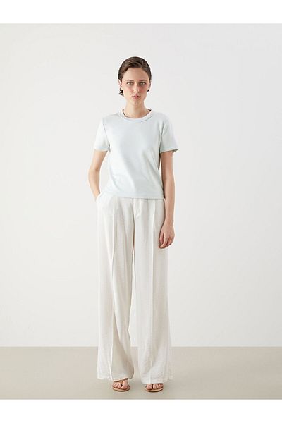LC Waikiki Crew Neck Beaded Women's T-Shirt