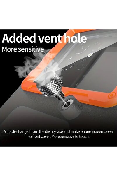 UPGRADE Hard protective case for mobile phones,underwater photography case with a depth of up to 15 meters