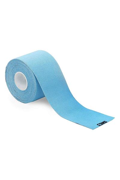 SIKS ® Bandă kinesiologică pentru susținere musculară, pentru sportivi și atleți, albastră