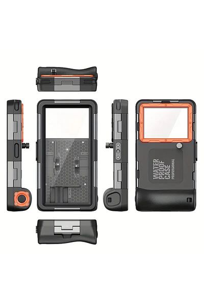 UPGRADE Hard protective case for mobile phones,underwater photography case with a depth of up to 15 meters