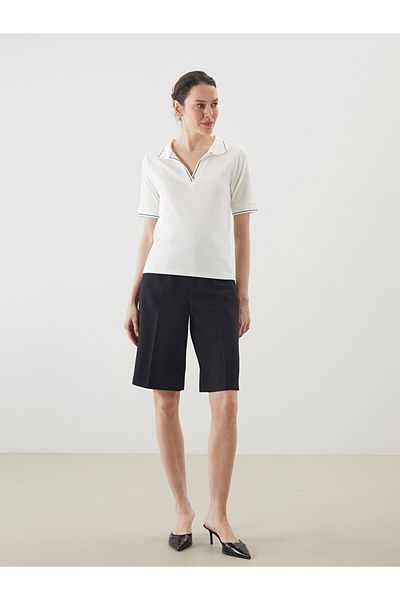 LC Waikiki Polo Neck Women's Crop
