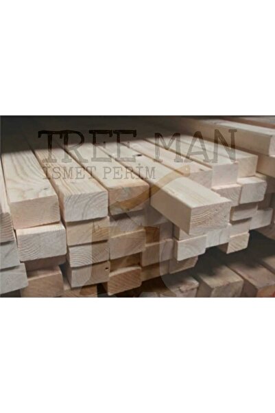 TREE MAN İSMET PERİM 5x10x100 Cm 5 Adet Silinmis Çam Ahşap Çita Kereste Tasla...