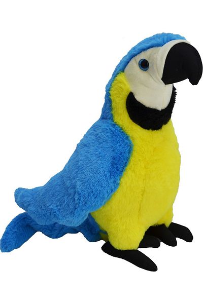 PeriYedi Plush Parrot 35 cm Blue