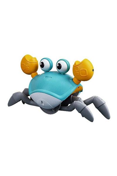 Generic New Creative Charging Electric Crab Induction Toy 23x14cm
