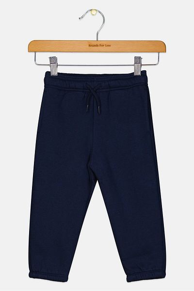 GAP Toddlers Boy Drawstring Jogger Pants, Navy Blue