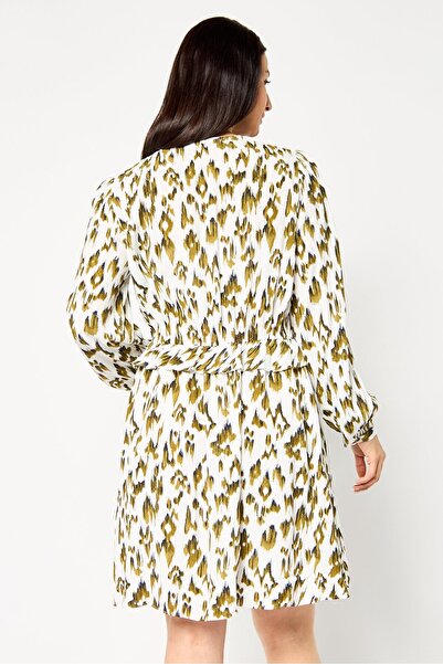 Scotch & Soda Women Allover Print Mini Dress, Multicolor