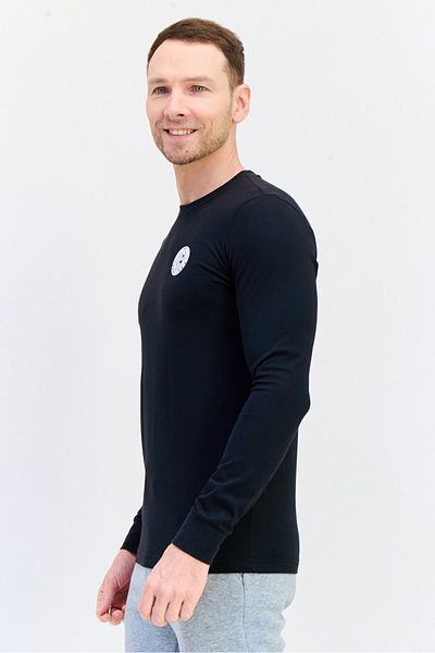 adidas Originals X Disney Men Sportswear Fit Long Sleeves Outdoor T-shirt, Black
