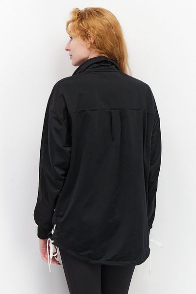 adidas Women Sportswear Fit Long Sleeve Running Track Jacket, Black