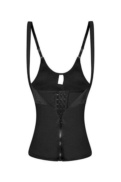 Generic OUTAD Slimming Underwear Vest Corset Black