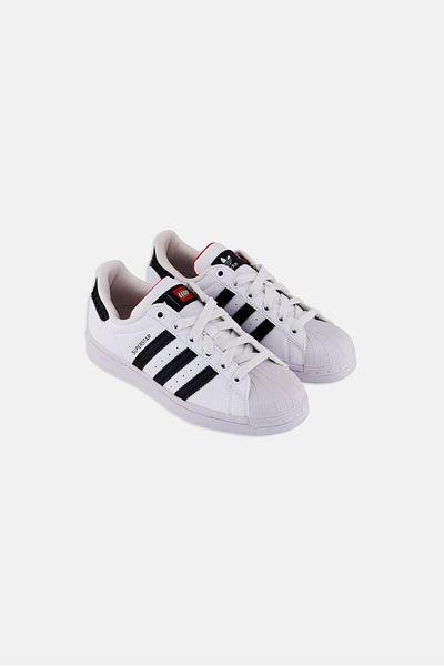adidas Originals X Lego Kids Boy Lace Up Outdoor Shoes, White