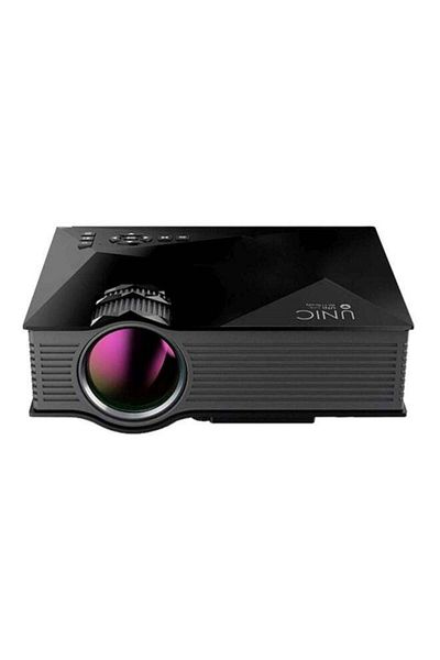 Generic Unic WVGA LED Projector 1200 Lumens UC46 Black