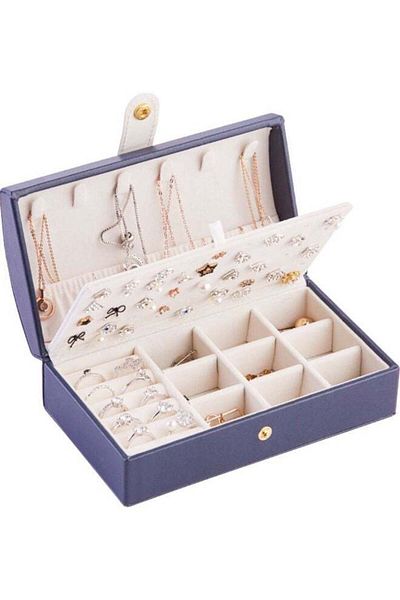 Generic QiaoKai Lightweight Multi-Grid Jewellery Box