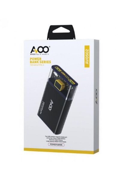AVO بطارية متنقلة Avoo 10K AV 0502 22.5W