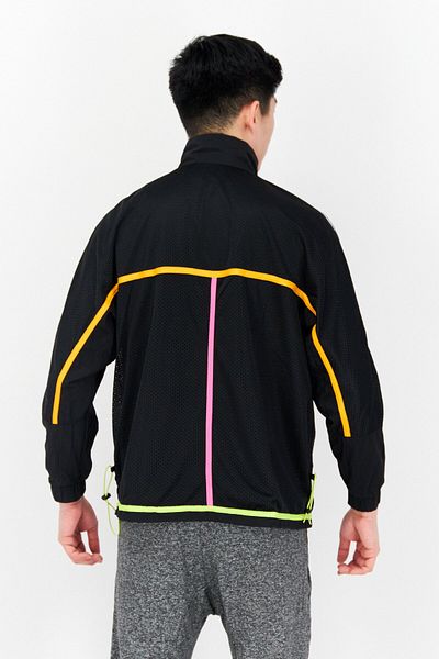 adidas Men Sportswear Fit Training Jacket, Black/White