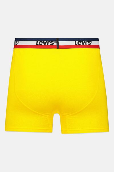 Levi's Men 4 Pieces Brand Logo Boxer Brief, Multicolor
