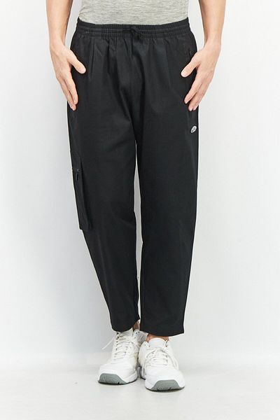 adidas Men Drawstring Brand Logo Jogger Cargo Pant, Black