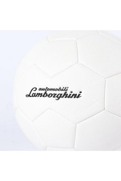 Generic LAMBORGHINI Smooth Size 5 Soccer Ball White 12.7cm 145457