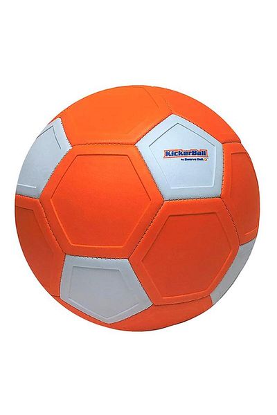 Generic KickerBall Durable High Quality Material Orginal Football Orange and White