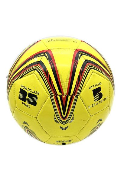 Generic Kole High Quality Star Pattern Soccer Ball Yellow Size 5 GE824