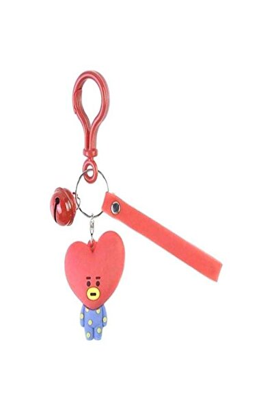 Generic سلسلة مفاتيح إبداعية على شكل شخصية فتيان BTS Bangtan21 باللون الأصفر/...