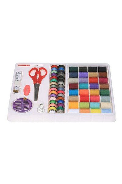 Generic 100-Piece Sewing Accessories Supplies Kit Multicolor
