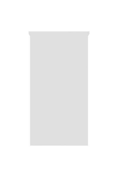 vidaxl Desk White 80x40x75 cm Engineered Wood