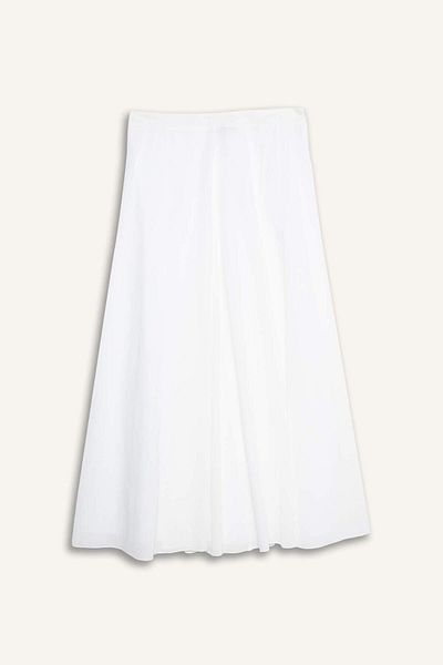 DeFacto A-Line Voile Maxi Skirt F4560Ax25Hs
